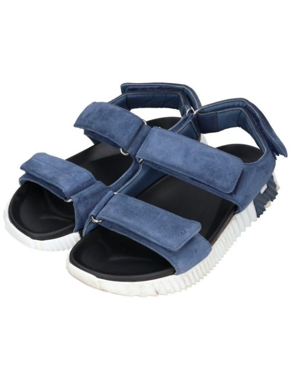Hermes Junior Suede Sandals